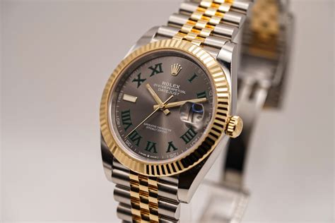 rolex datejust 41 half gold|2021 rolex datejust 41 mm.